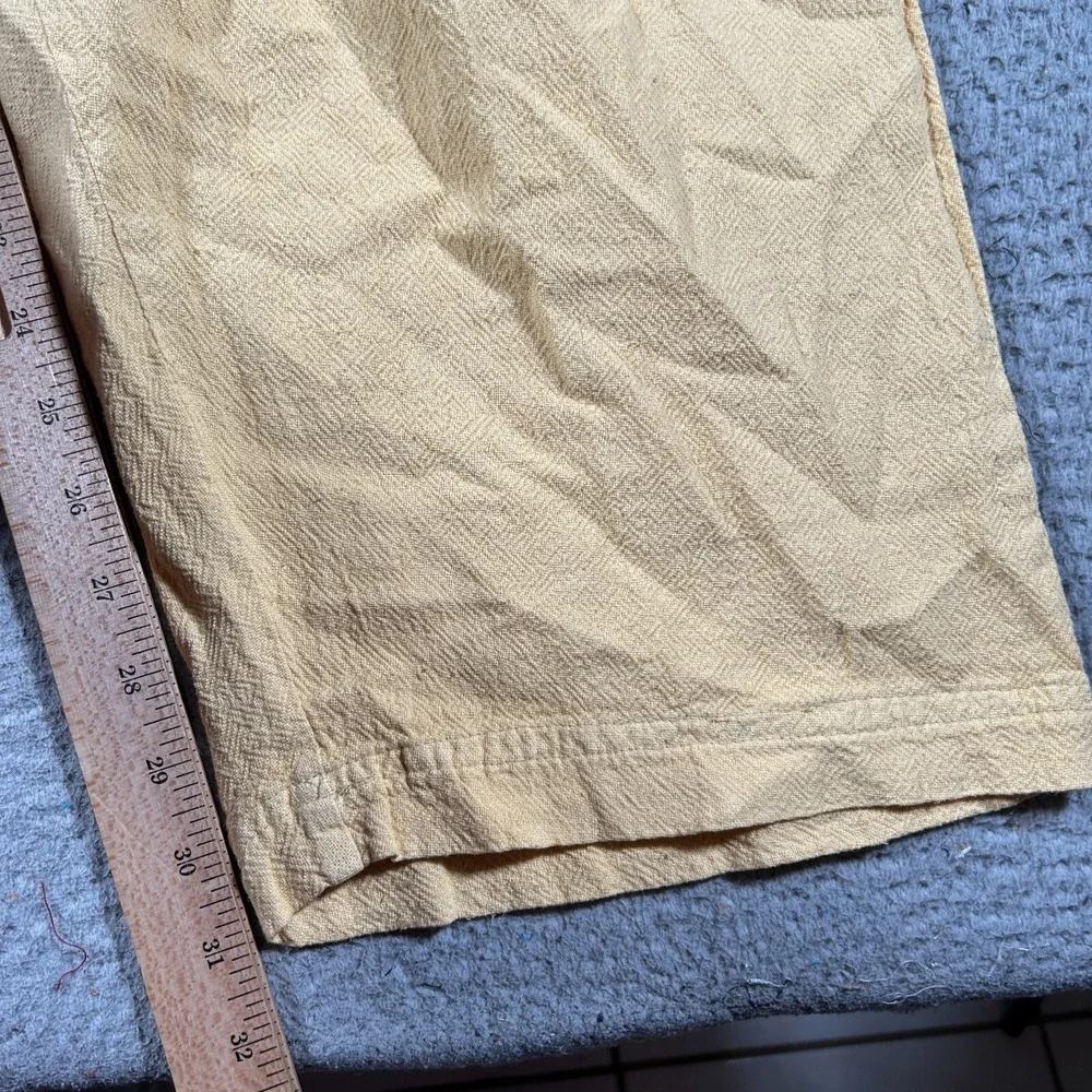 King Size Jogger Pants Men 2XL‎ Big (38x31) Yellow Drawstring Athleisure NWT